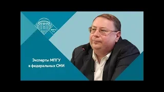 Профессор МПГУ А.В.Пыжиков на канале ТВ Центр в программе "Постскриптум" с Алексеем Пушковым.