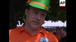 WRAP Dutch and Ivory Coast fans arrive for crucial Group C match