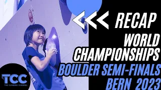 Boulder Semi-Finals WOMEN || Bern || IFSC World Championships 2023