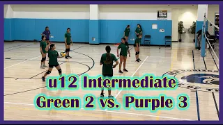 u12 "Green 2" vs. "Purple 3" 11-20-22
