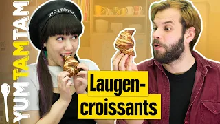 Laugencroissants // Selbstgemachte Croissants wie vom Bäcker // #yumtamtam