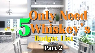 5 Bourbons under 30 dollars I would like to recommend you get for your bar.