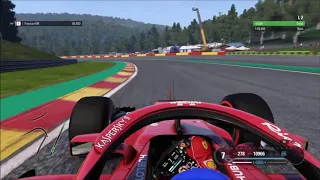 F1 2018 Spa Ferrari onboard