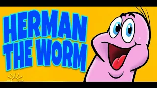 Herman the Worm  Camp Songs for Children  Kids Brain Breaks Songs