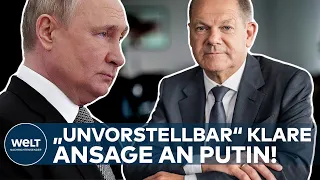 OLAF SCHOLZ: "Unvorstellbar!" Diese klare Ansage vom Bundeskanzler wird Putin aufhorchen lassen
