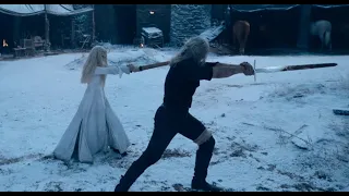 Ciri begins training with Geralt | The Witcher Season 2 Episode 2