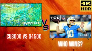 Samsung CU8000 or TCL S450G | The BEST Budget TV is?!