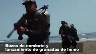 Mexican Marines Amphibious Beach Training 2018