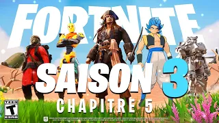 Venez Découvrir Fortnite Saison 3 Chapitre 5 !!