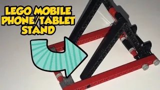 How to Build a LEGO Tablet / Phone Stand (Super Easy!) (Building Instructions)