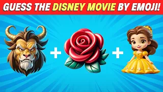 Guess The Disney Movie By Emoji Challenge!