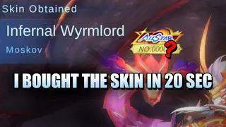 I BOUGHT THE SKIN IN 20 SECONDS - MOSKOV'S INFERNAL WYRMLORD