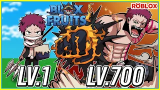 💠ใช้ผลโมจิ ฟาร์มเวล 1 ถึง 700 จะยากเเค่ไหน?👒ใน BLOX FRUITS ᴴᴰ