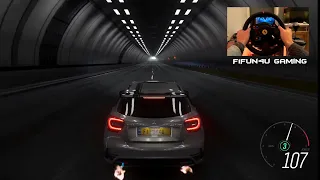 FH4 Mercedes A45 AMG STEERING WHEEL GAMEPLAY (LOUD SHIFT FARTS)💥