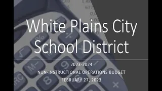 Special Board of Education Meeting – February 27 2023