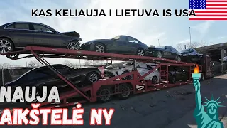 Aplankom New York, apziurim nauja aikstele ir Jusu pirkinius ! :) Kraunam i Klaipeda !