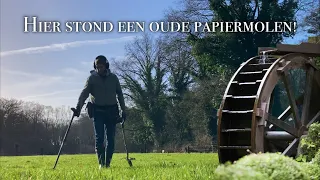 Hier stond een oude papiermolen! | Metaaldetectie op de Veluwe | 29 januari + 1 februari 2024