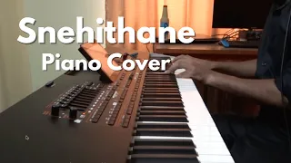Snehithane - Piano Cover by Rejo Abraham Mathew | Alaipayuthey | AR Rahman