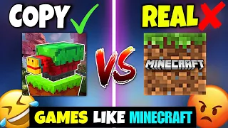 TOP 5 Best Copy Games Like Minecraft ||🤯|| Java/Bedrock 1.20 | Realistic Minecraft Copy Game Android