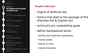 Antitrust Law | Welcome to Antitrust  | Lesson 1 of 29