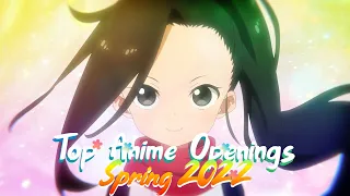 My Top Anime Openings | Spring 2022