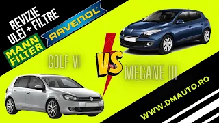 Cat costa revizia pt Renault Megane 3 1.5 dci vs VW Golf VI 1.6 tdi?