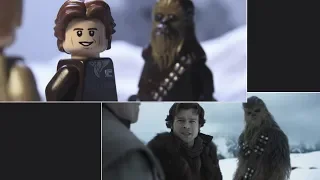 Lego Solo: A Star Wars Story Trailer (Side-by-Side Comparison)