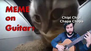 Chipi Chipi Chapa Chapa but it's classical guitar!