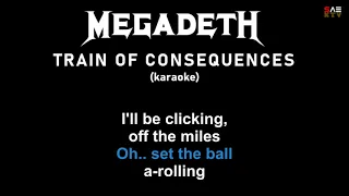 Karaoke Megadeth - Train Of Consequences