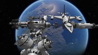 Kerbal Space Program1 SSTO機を開発しています。