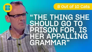 Sean Lock Hates Bad Grammar | 8 Out of 10 Cats | Banijay Comedy