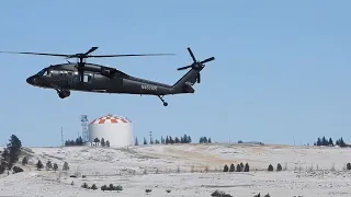 Private UH-60A Black Hawk Fly By