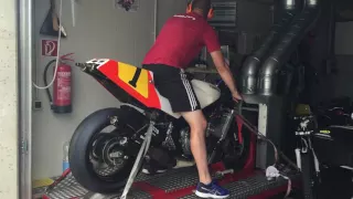 YAMAHA RD500 Rainey Replica - dyno run