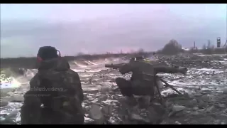 ВСУ ведут огонь по ДНР из СПГ 9 Война на Украине  Ukrainian SPG 9 Spear shooting at pro Russian rebe