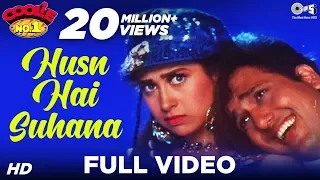 Husn Hai Suhana | Coolie No. 1 | Govinda & Karisma Kapoor | Abhijeet & Chandana Dixit | 90's Hits