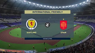 Scotland vs Spain (28/03/2023) European Championship FIFA 23