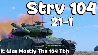 T-55M & Strv 104 21-1. Sweden Is Not Only Strong At Top Tier.