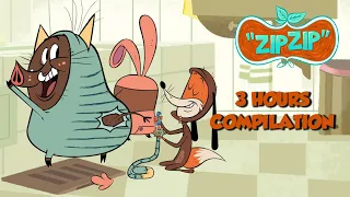 What's happen ? | Zip Zip English | Full Episodes | 3H | S1 | Cartoon for kids