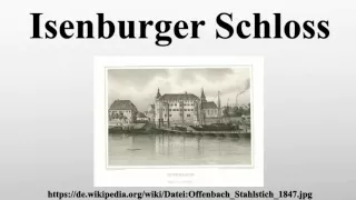 Isenburger Schloss