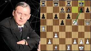 Александр Алехин вслепую разрывает Борохова 😎 Голливуд 1932 ♟  Шахматы