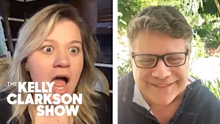 'Goonies' Superfan Kelly Clarkson Screams As Sean Astin Crashes Interview With Josh Gad
