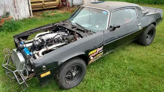 My Twin Turbo LS Camaro build in less than 9 minutes