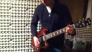 Gibson SG Standard + Marshall JTM45 clone demo + blues/acdc