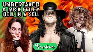 UNDERTAKER & MICK FOLEY Relive Hell in a Cell Match - REACTION!