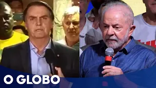 Veja as semelhanças e diferenças entre os discursos de vitória de Lula e Bolsonaro