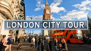 London City Tour 2022 | Walking Tour in Central London | London Walk [4K]