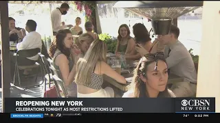 Celebrations Being Held In NYC As Most COVID Restrictions Are Lifted