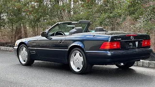 1998 Mercedes-Benz SL500 final hour of this NO RESERVE auction on BringaTrailer!!! 1/30/23