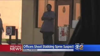 Police Fatally Shoot Man Suspected Of Stabbing 3 In Hollywood