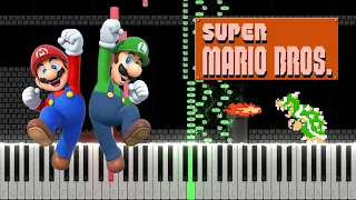 Super Mario Bros. - Castle Theme (Piano Tutorial by Javin Tham)